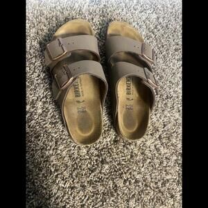 Boy's Birkenstock Arizona Adjustable Sandals - Size 37 5 US